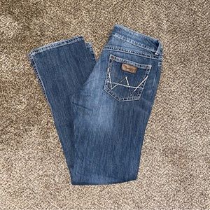 Wrangler Women’s Boot Cut Low Rise Jeans 7/8x34